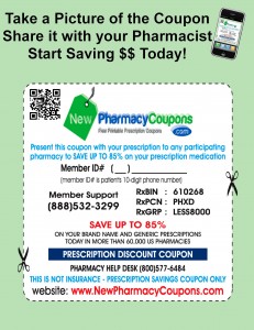 Rite Aid Pharmacy New Prescription Coupon 2011